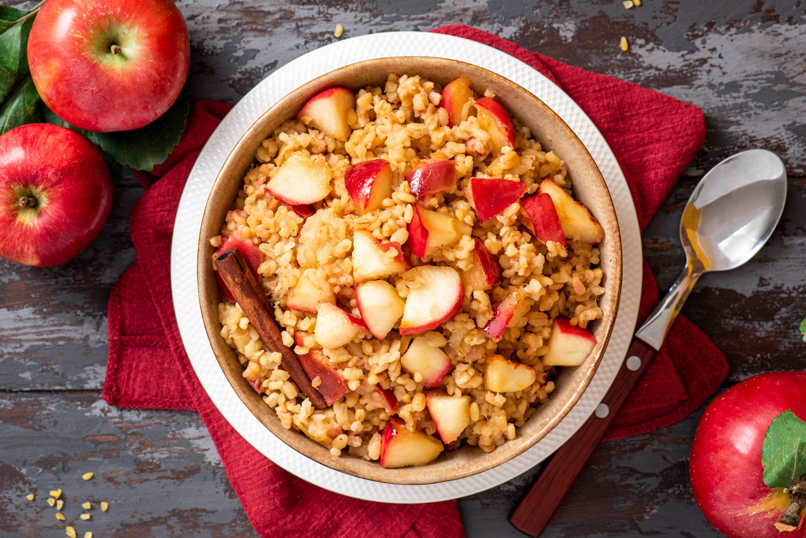 Morning Power Bulgur Breakfast Bowl