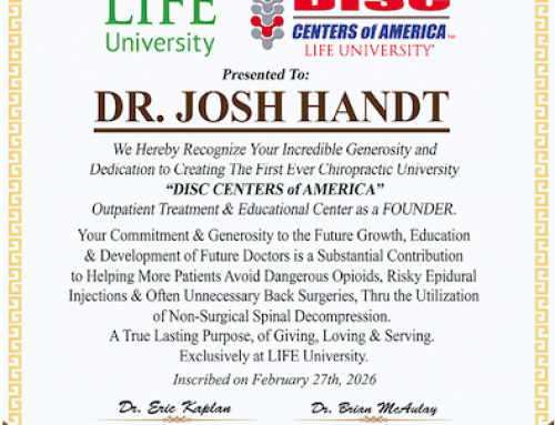 Drs. Jay & Josh Handt: Founders of LIFE University DCOA Center